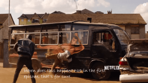 The bus names are the most creative parts of episode 1.